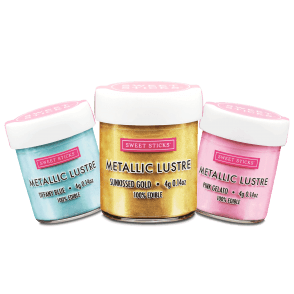 100% Edible Metallic Lustre 4g / 0.14 oz