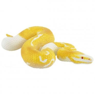 Albino King Python Figurine Cake Topper