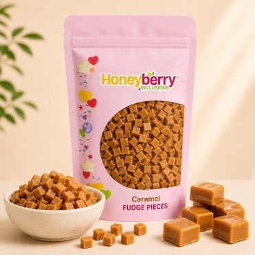 Bake Stable Caramel Fudge Pieces (5mm) - 100g