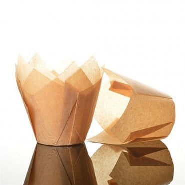Baking Tulip Cupcake/Muffin Cases - Pack of 50