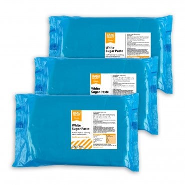 Bako White Professional Regalice Sugarpaste Fondant Icing - Quality You Can Rely On.