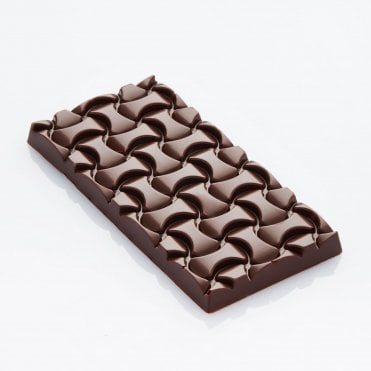 Bar Weave Polycarbonate Mould - Craft Luxurious Woven Texture Chocolate Bars with Precision