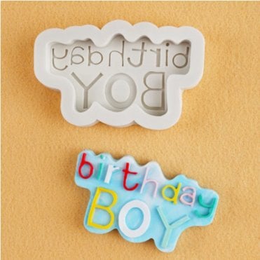 Birthday Boy Chocolate Silicone Mould