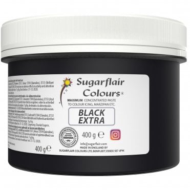 Black - Extra Concentrated Paste Gel Food / Icing Colourings
