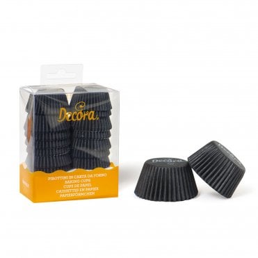 Black Mini Cupcake Baking Cups pack of 200