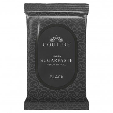 Black Sugarpaste - High-Quality Edible Fondant for Cake Decorating