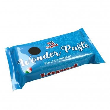 Black Wonder Paste Sugarpaste - 1kg Best Before: 14/09/2025
