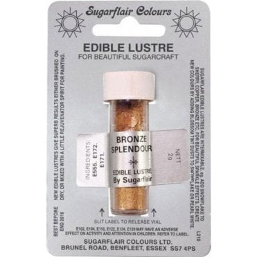 Bronze Splendour - Edible Lustre Dusting Colour 2g