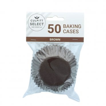 Brown Baking Cupcake Cases