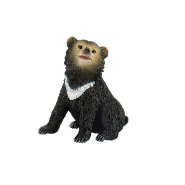 Black Bear Cub Figurine Cake Topper
