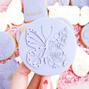 Butterfly Cookie Stamp