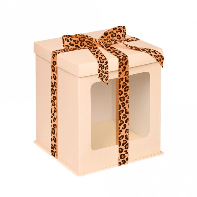 Cake Craft Company PEACH Tall Stylish Cake Box with Window