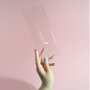 Professional Acrylic Deluxe Cake Scraper