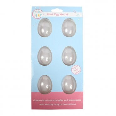 6 Mini Eggs Smooth Chocolate Mould