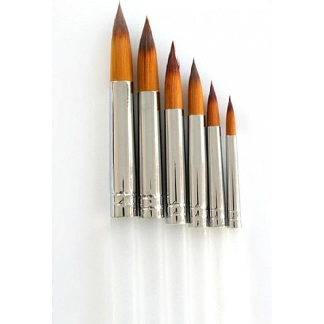 Caking It Up - Brush Set of 6 - Round Tip