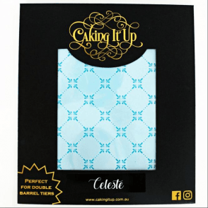 CELESTE - Cake Stencil by Karen Reeves