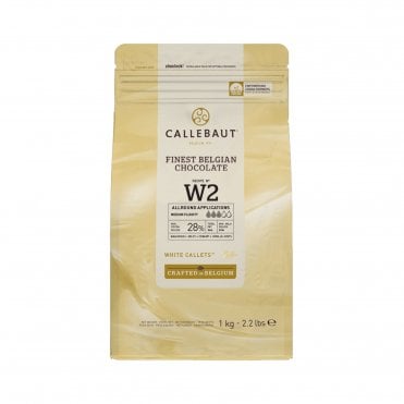 Callebaut White Chocolate Callets 28%