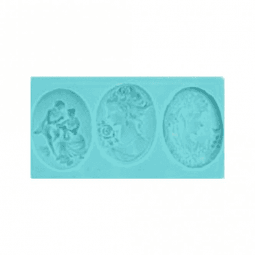Cameo Cake Decorating Silicone Mould