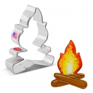 Campfire Memories Cookie Cutter – Fireside Fun in Every Bite