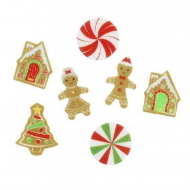 Candyland Village Edible Sugar Decorations