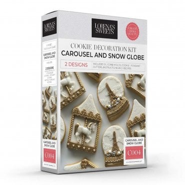 Carousel and Snow Globe Cookie Decoration Kit