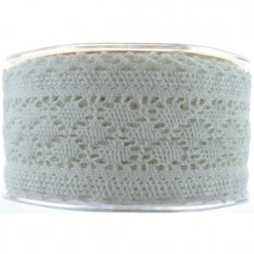 Chatsworth Ribbon - Ivory - 50mm 10m