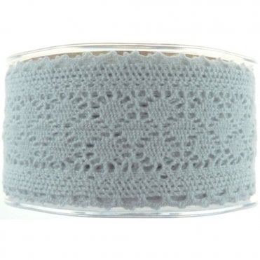 Chatsworth Ribbon - White - 50mm 10m