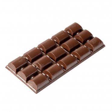 ChocoDome Mould - Create Elegant Dome-Shaped Chocolate Bars - 100g 
