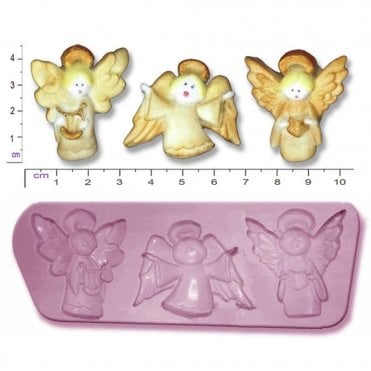 Christmas Angels Silicone Mould