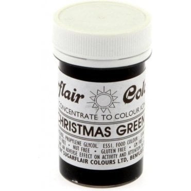 Christmas Green - Tartranil Paste Gel Food/Icing Colouring