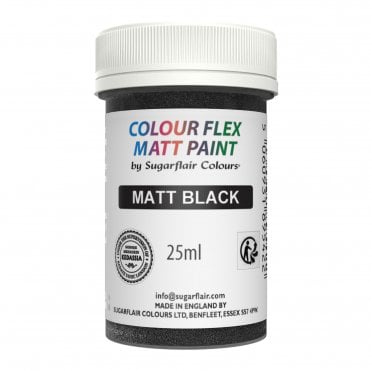 Colour Flex Matt Paint - Black 25ml