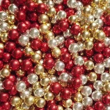 Confetti Christmas Balls – 7mm - 80g