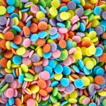 Confetti - Matt Rainbow Funfetti - 3mm Best Before: 8/28/2025
