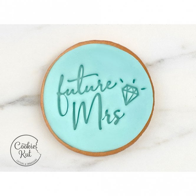 Cookie Kut Future Mrs - Engagement/Hen Party Embosser Stamp