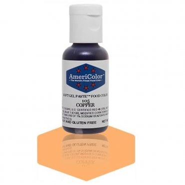 COPPER Soft Gel Paste Icing Food Colouring
