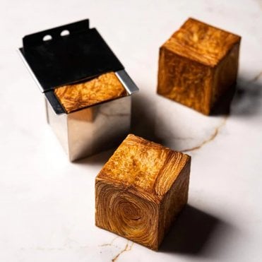 Cube Croissant Stainless Steel Mould
