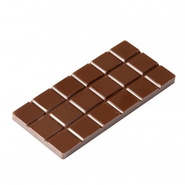 Decadent Squares - Classic Chocolate Bar Mould - 100g