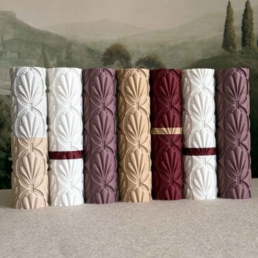 Deco Medallion Rolling Pin 9"