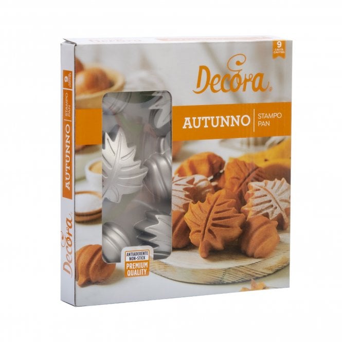 Decora Autumn Non-Stick Mould - 9 Cavity