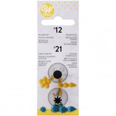 Decorating Tip Set - #012, #021