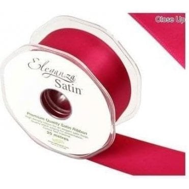 Deep Cerise - Double Faced Satin Ribbon