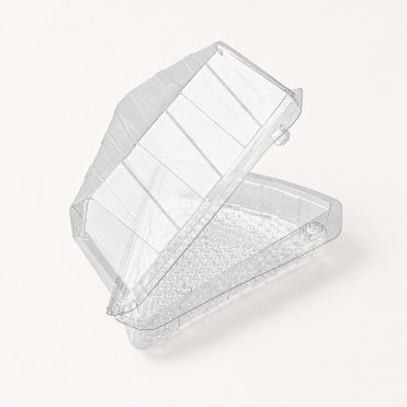 Deep Triangular Non-Airtight Hinged Container – Pack of 10
