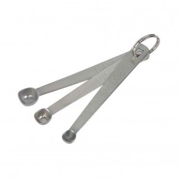 Dexam - Stainless Steel Pinch/Smidgen/Dash Measuring Spoons