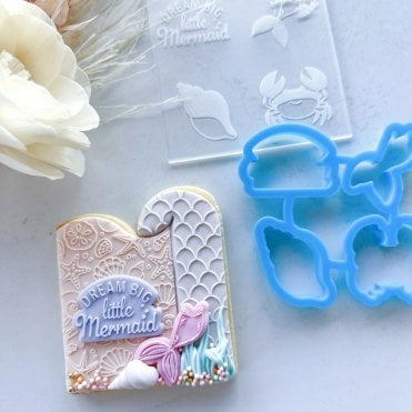 Dream Big Little Mermaid Mini Toppers