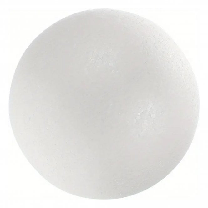 Dummy Deco Premium White Foam Balls - Pack of 1