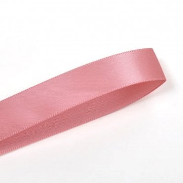 Dusty Rose Double-Faced Satin Ribbon - 10mm