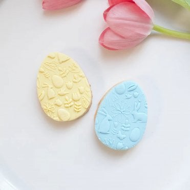 Easter Pattern (10x10cm) Cookie Stamp