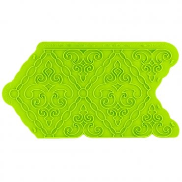 Filigree Damask Pattern Silicone Onlay