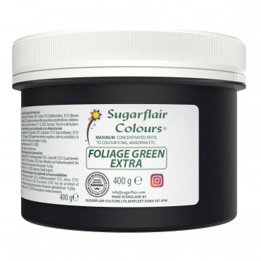 Foliage Green - Extra Concentrated Paste Gel Food / Icing Colourings 400g
