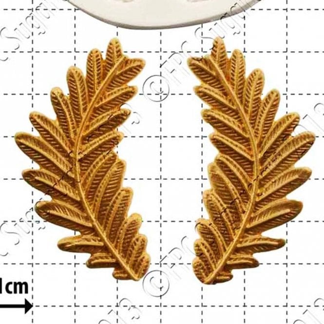 FPC Moulds Fern Fronds - Cake Decorating Silicone Mould